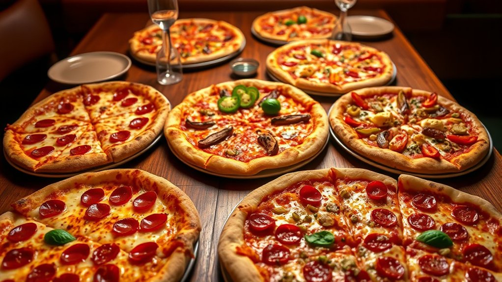 classic and specialty pizzas prices