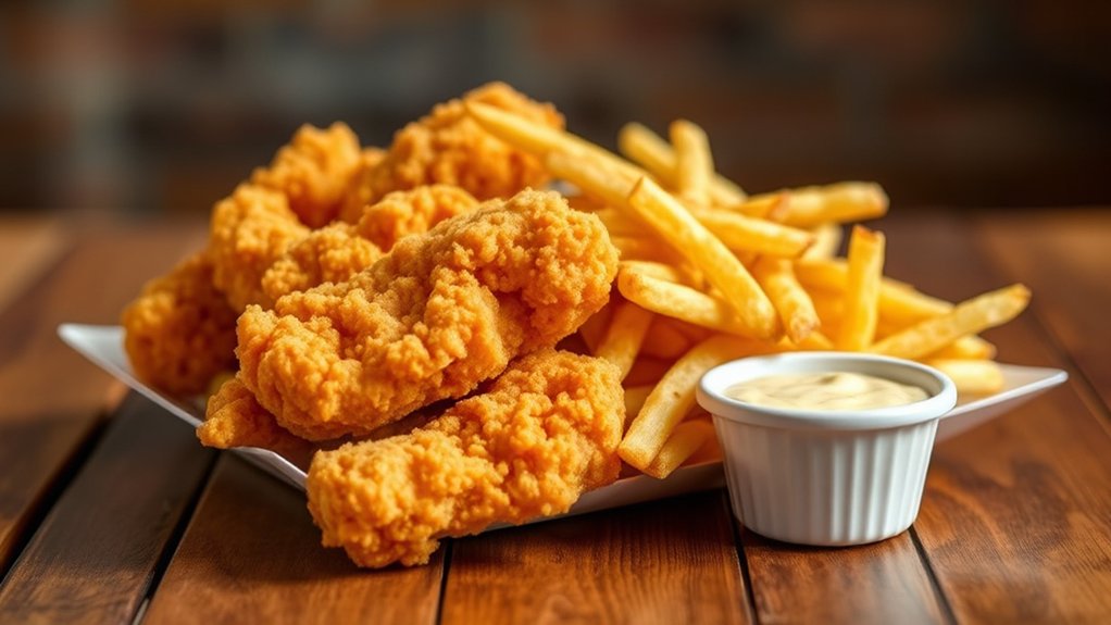 classic chicken fingers combo