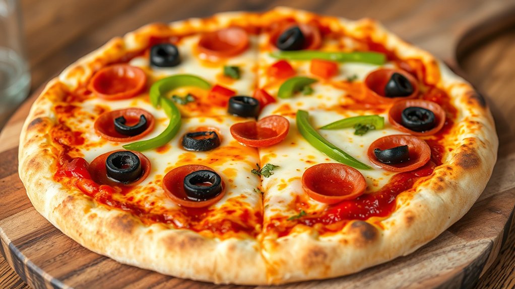 classic hearty flavorful pizza