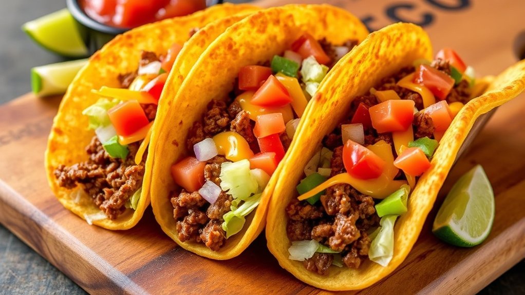 crispy flavorful taco bites