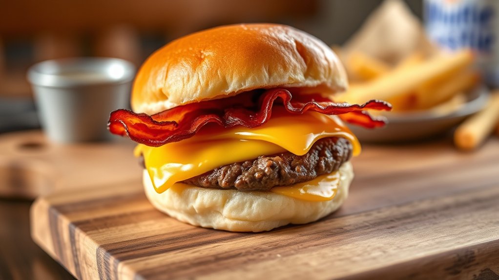 customizable flavorful bacon slider