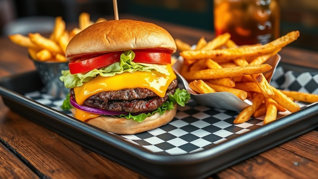 customizable flavorful burger options