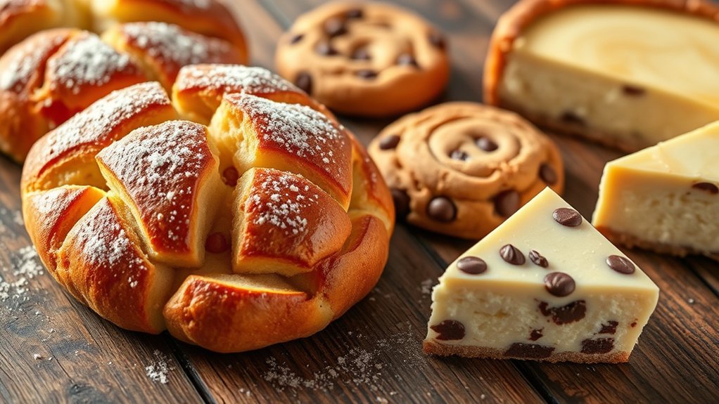 delicious desserts for sharing
