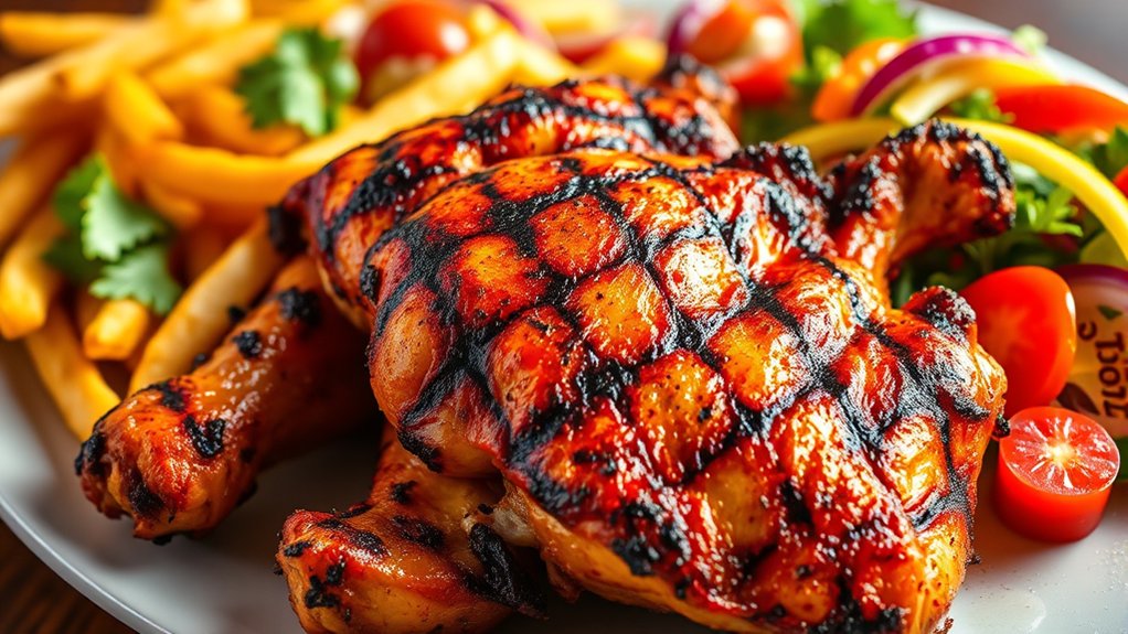 flame grilled chicken meals