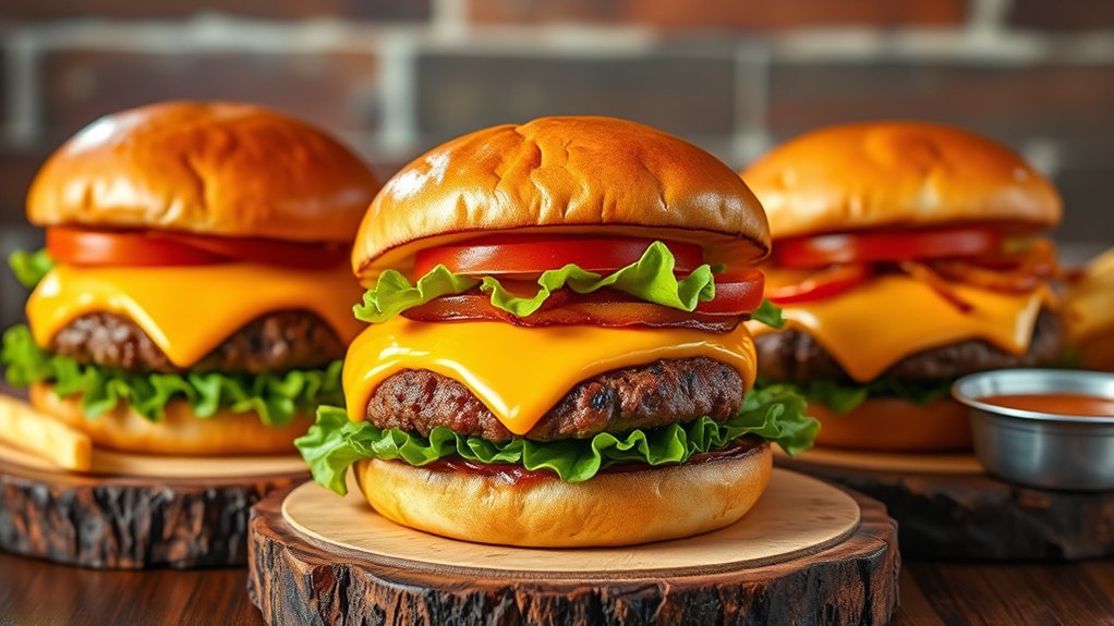 flavorful satisfying burger options