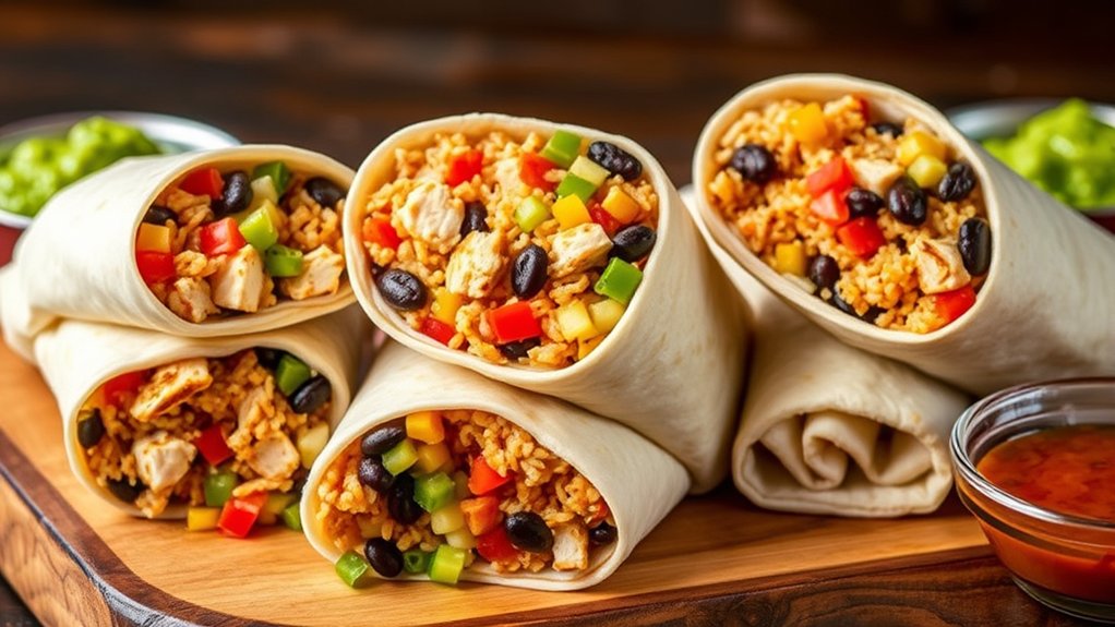 flavorful well wrapped customizable burritos