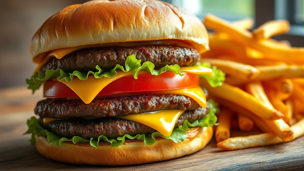 juicy double burger deal