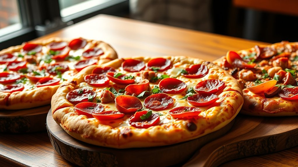 meaty customizable pizza options