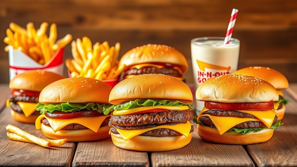 popular in n out menu items