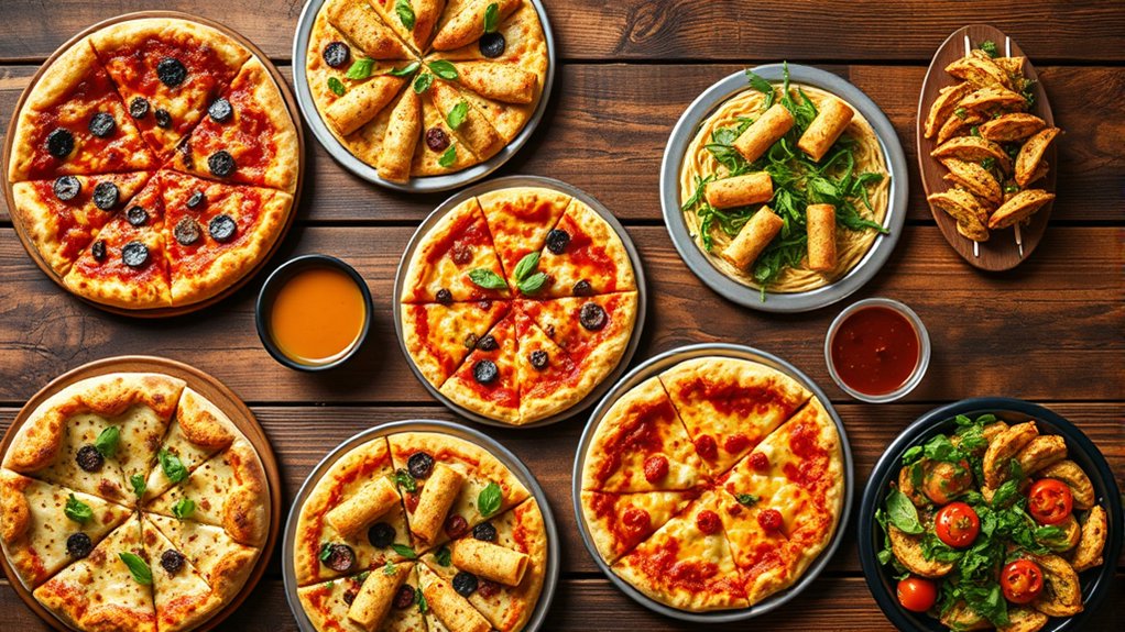popular round table menu