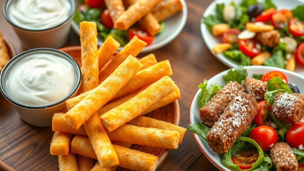 popular sides and desserts