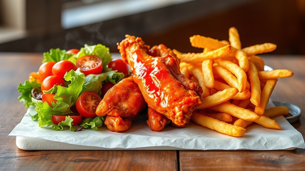 popular zaxby menu selections