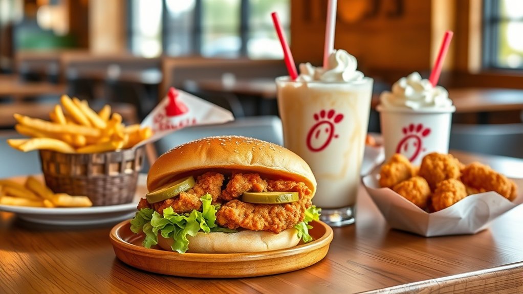seasonal unique chick fil a options