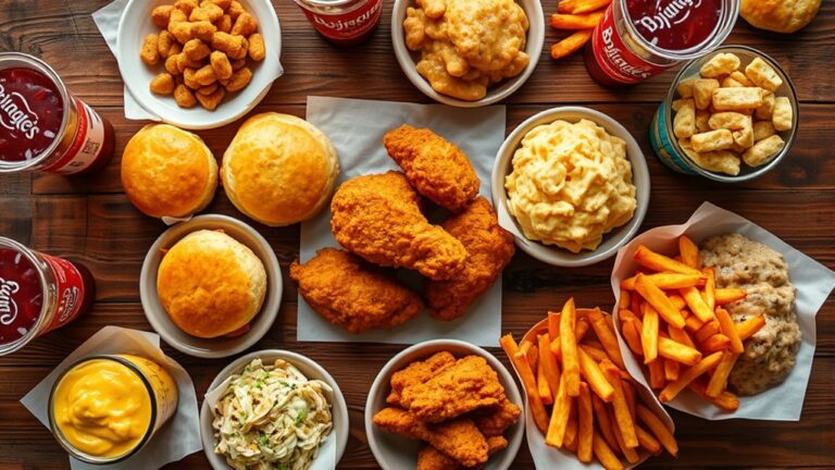 top bojangles menu items