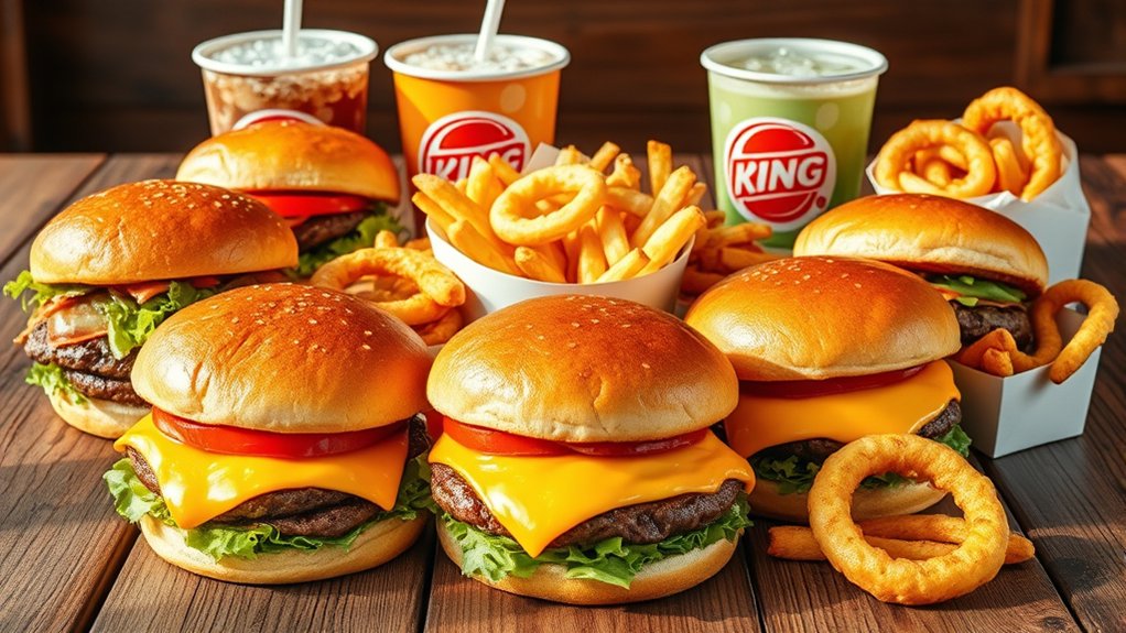 top burger king menu choices