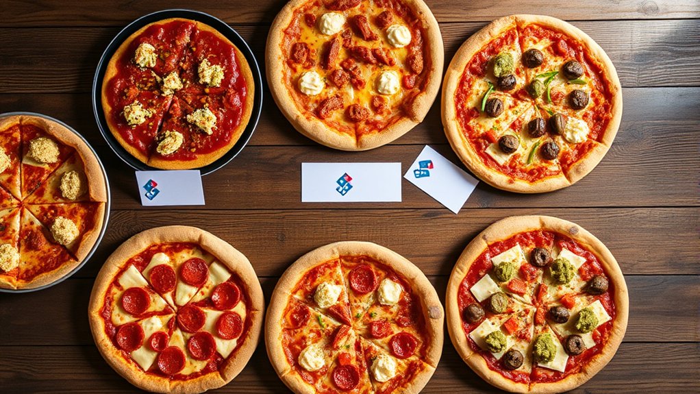 top domino menu favorites