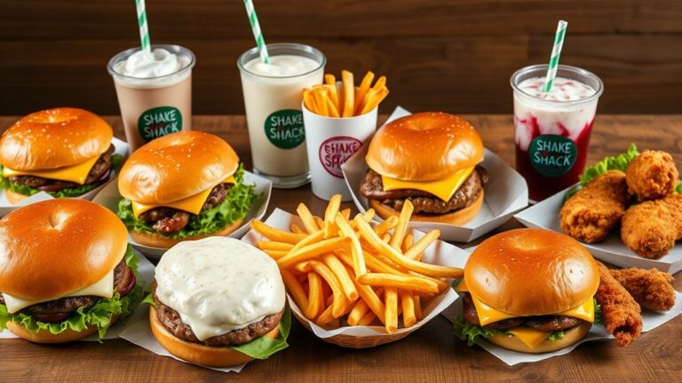 top shake shack menu items