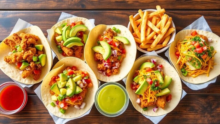 top taco menu items