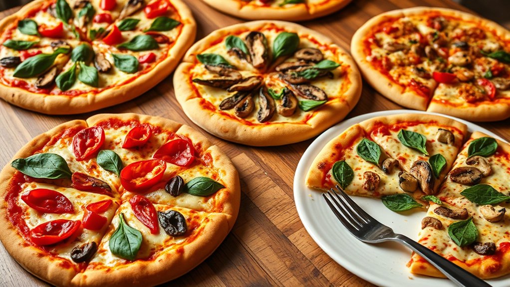 vegan customizable seasonal pizzas